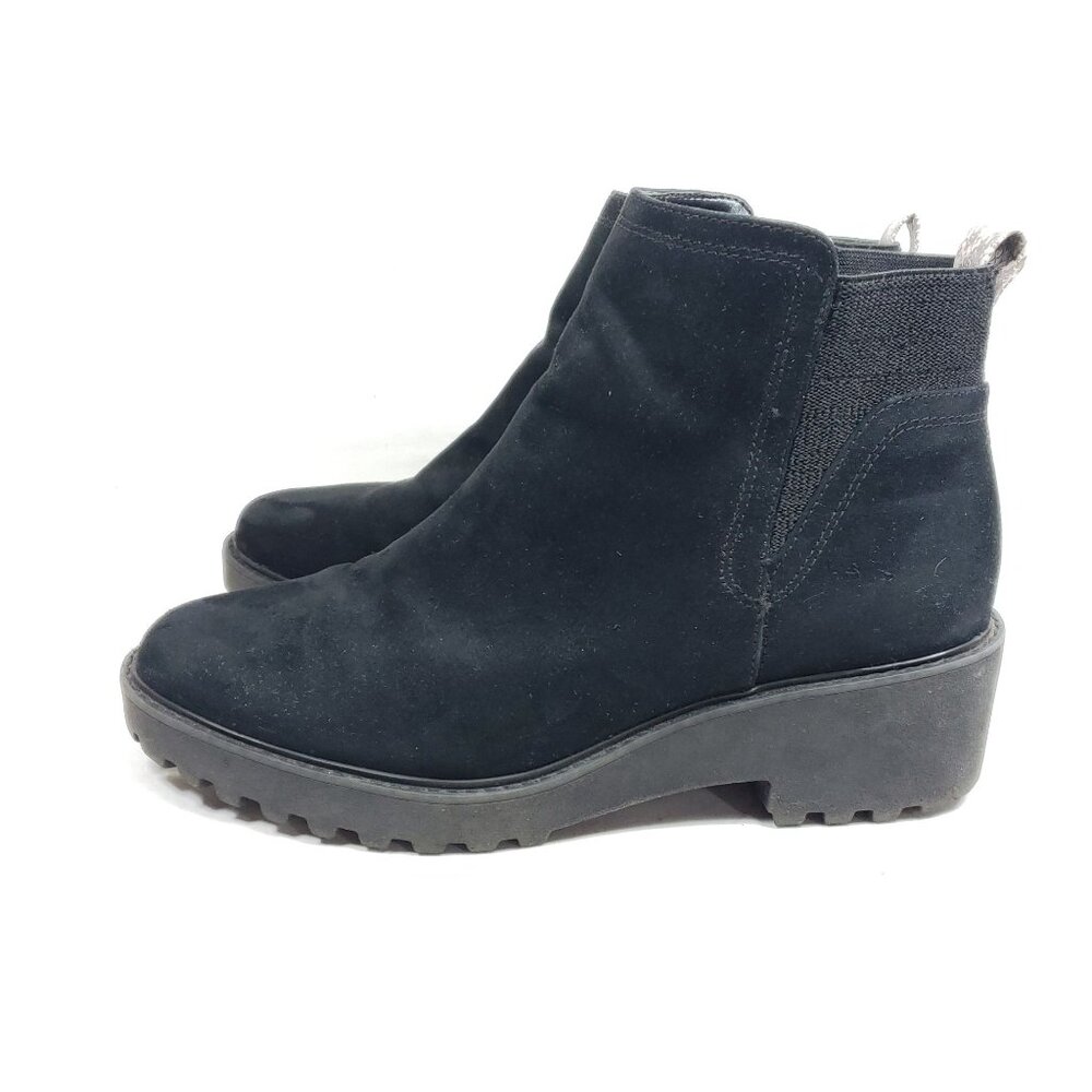 Universal Thread Women's Size 11 Black Faux Suede - Picture 3 of 9